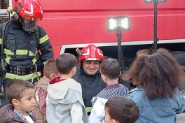Dövlət Yanğından Mühafizə Xidməti  “açıq qapı günü” keçirib - FOTO 