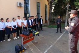 Dövlət Yanğından Mühafizə Xidməti  “açıq qapı günü” keçirib - FOTO 
