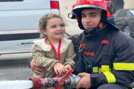 Dövlət Yanğından Mühafizə Xidməti  “açıq qapı günü” keçirib - FOTO 