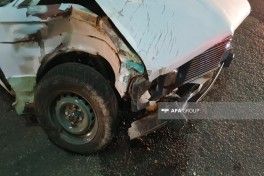 Tovuzda iki avtomobil toqquşub, xəsarət alanlar var - FOTO 