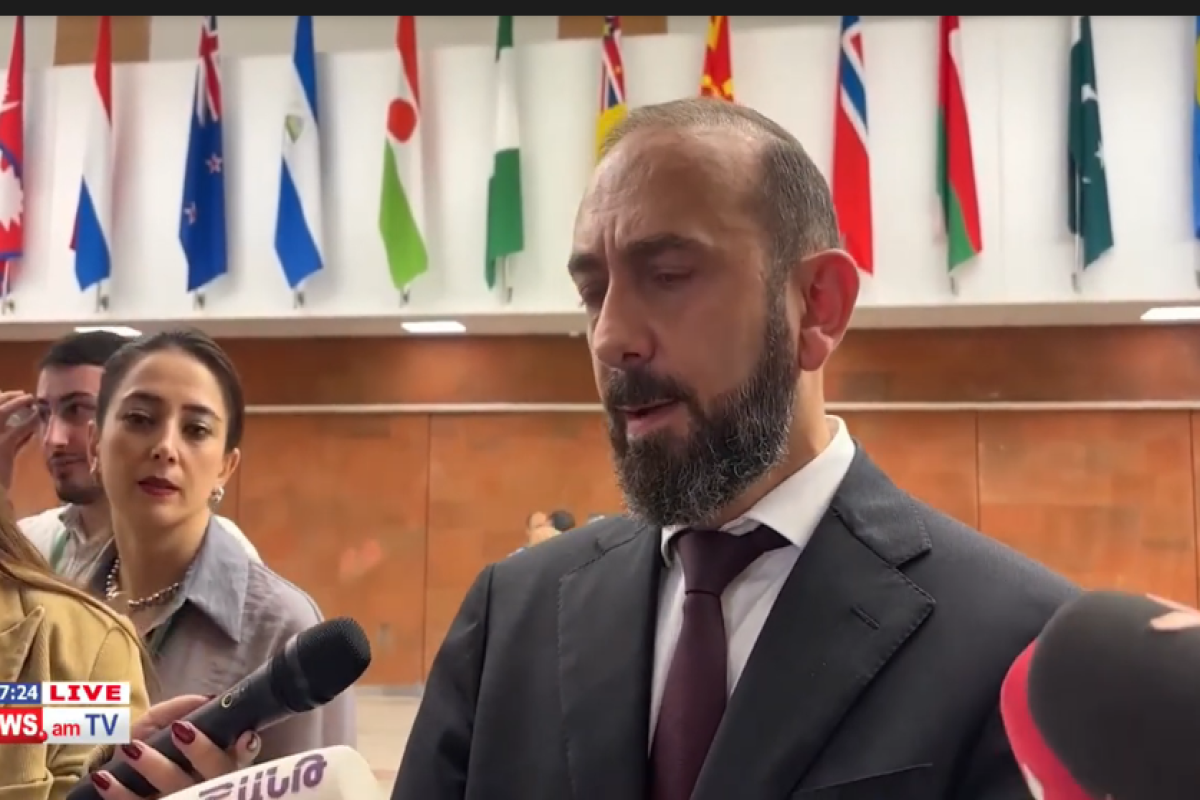 Ermənistanın xarici işlər naziri Ararat Mirzoyan