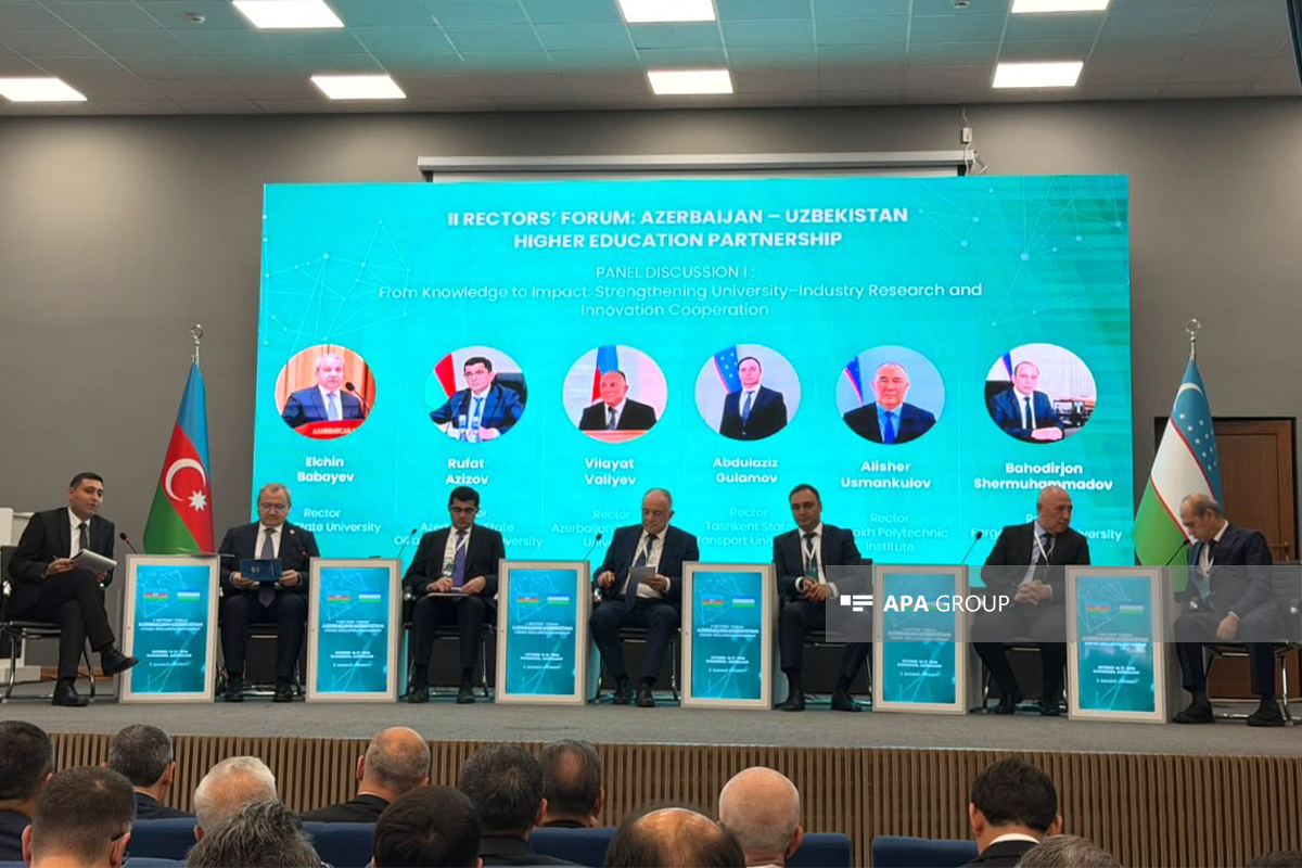 Xankəndidə Azərbaycan və Özbəkistan ali təhsil müəssisələri arasında II Rektorlar Forumu keçirilir