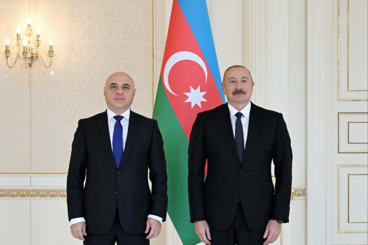 President Ilham Aliyev received newly appointed Georgian ambassador to Azerbaijan