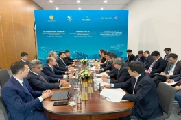 ADY sədri Qazaxıstanda “New Silk Way” biznes-forumunda iştirak edib