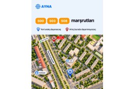 “20 Yanvar” və “Şamaxinka”da bəzi marşrutlar dayanacaq məntəqələrindən çıxarılır