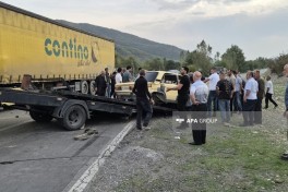 İsmayıllıda yol qəzasında bir nəfər ölüb, iki nəfər xəsarət alıb - FOTO 