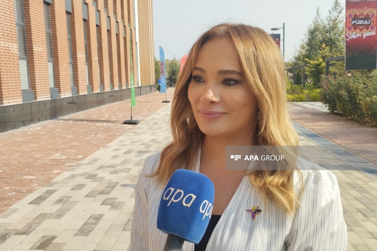 Tarana Guliyeva, Head of the Public Relations Department of the Restoration, Construction and Management Service in Aghdam, Fuzuli and Khojavend districts