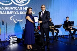 Milli Paralimpiya Komitəsinin 30 illik yubileyinə həsr olunmuş tədbir keçirilib