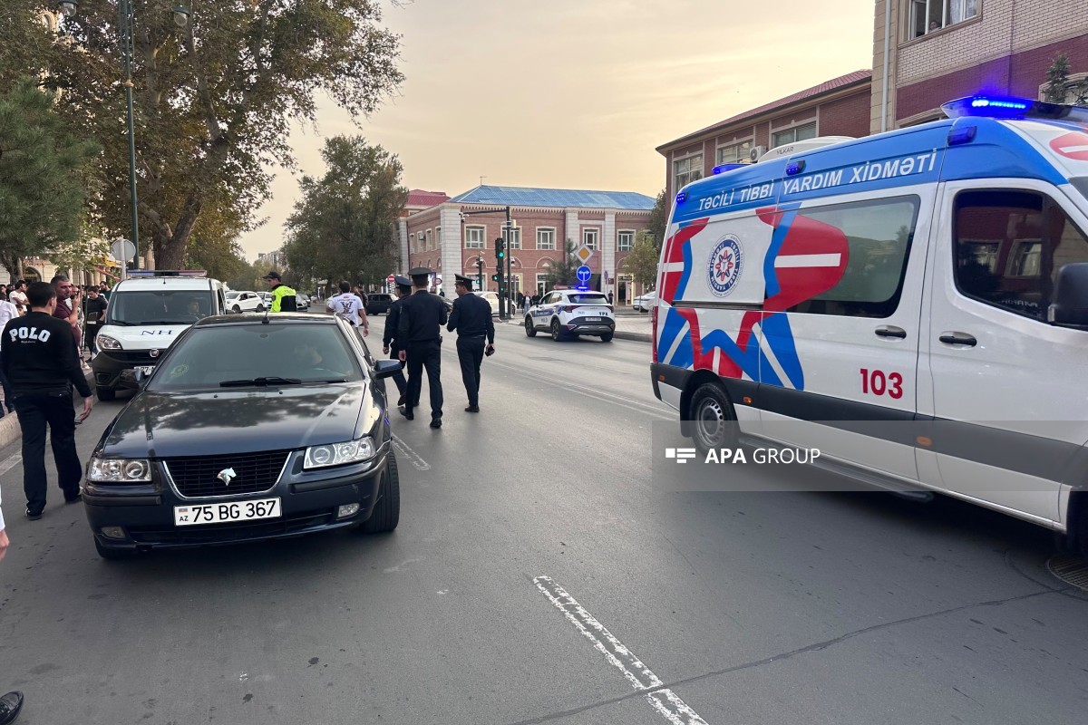 Naxçıvanda avtomobil piyadanı vurub