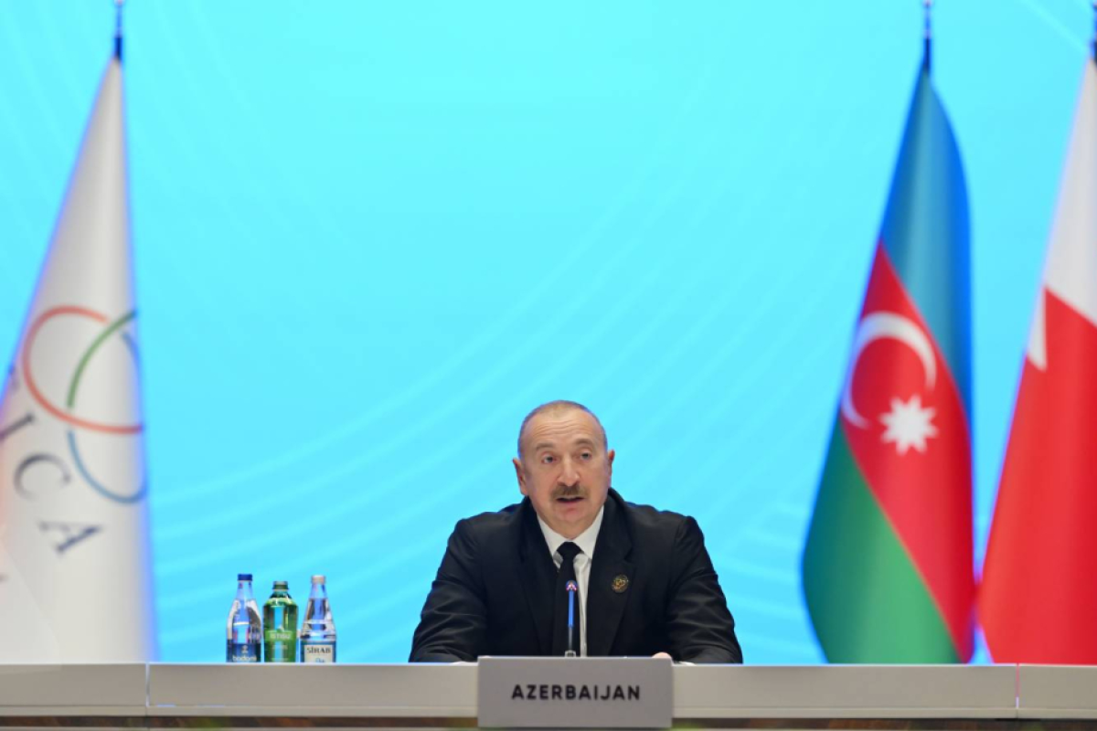 Azerbaijani President Ilham Aliyev