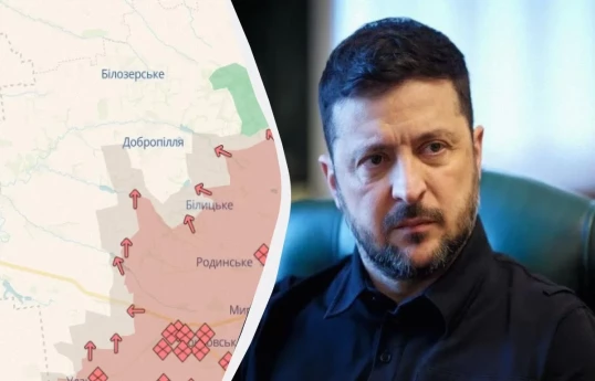 Zelenski Putinin Dobropolyenin ələ keçirilməsi ilə bağlı bəyanatına cavab verib