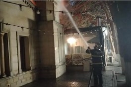 Xırdalanda yaşayış kompleksinin ərazisində yanğın baş verib - FOTO  - VİDEO 