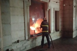 Xırdalanda yaşayış kompleksinin ərazisində yanğın baş verib - FOTO  - VİDEO 
