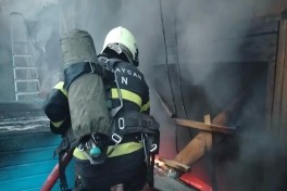 Xırdalanda yaşayış kompleksinin ərazisində yanğın baş verib - FOTO  - VİDEO 