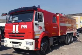 FHN: Lökbatanda anbarda yanğın olub - FOTOLENT  - VİDEO  - YENİLƏNİB 