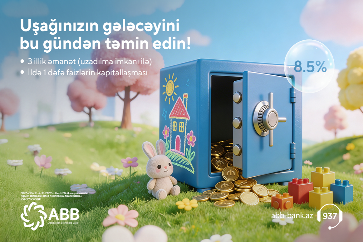 ABB-dən "Uşaq yığım" əmanəti