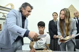 ​​​​​​​Bakıda İnklüziv Təlim və Tədris Mərkəzinin açılışı olub - FOTO 