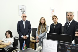 ​​​​​​​Bakıda İnklüziv Təlim və Tədris Mərkəzinin açılışı olub - FOTO 