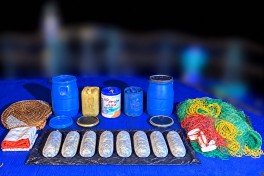 Xəzərin Azərbaycana mənsub hissəsində qaçaqmal aşkar olunub - FOTO 