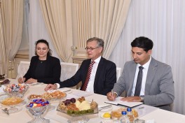 Almaniya səfiri Sumqayıta səfər edib