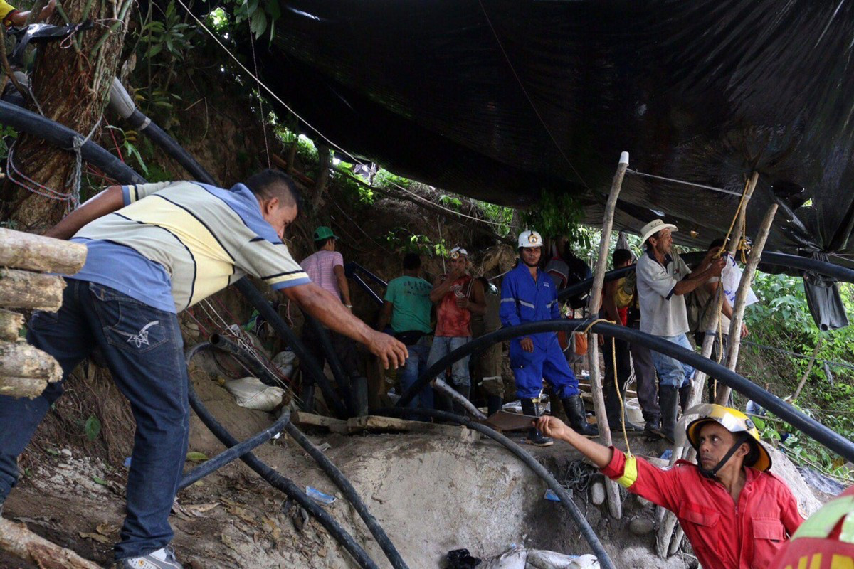 At least nine people have died in mine collapse in Colombia