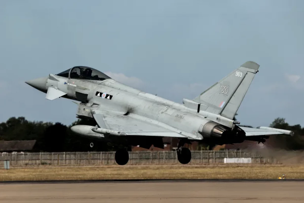 Великобритания разместит истребители Typhoon в Саудовской Аравии
