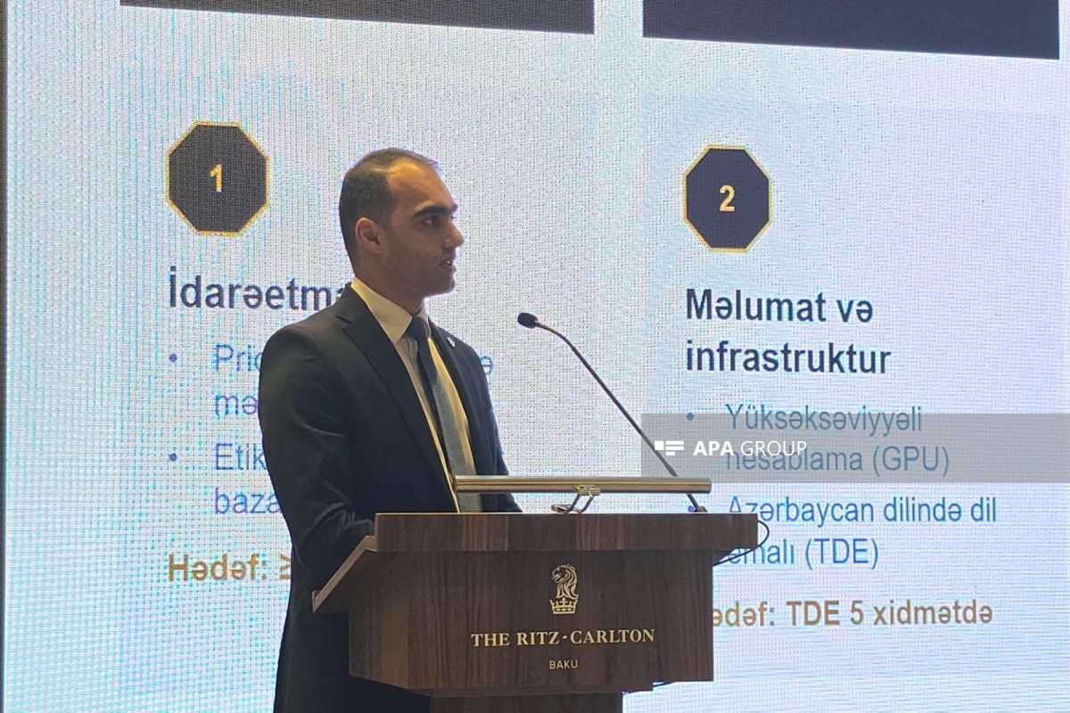 İdarə rəisi: Xarici süni intellekt xidmətlərindən asılılıq dövlət qurumları üçün risklər yarada bilər