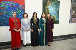 Aşqabadda MAMA “Ana təbiət” beynəlxalq incəsənət sərgisi açılıb - FOTO 