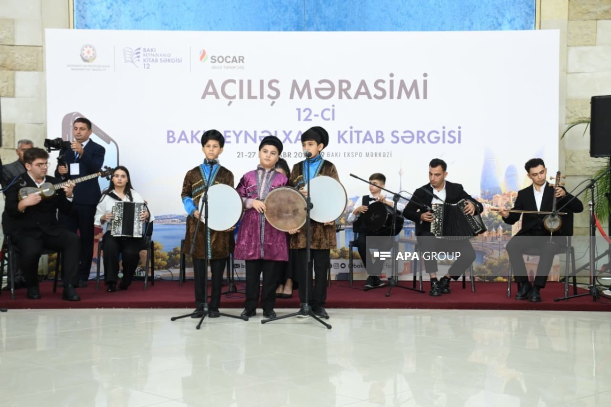 Opening ceremony of 12th Baku International Book Fair held - <span class="red_color">PHOTO