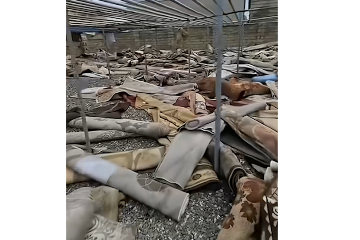 Xalçayuma xidməti adı altında vətəndaşları aldadan şəxs saxlanılıb
