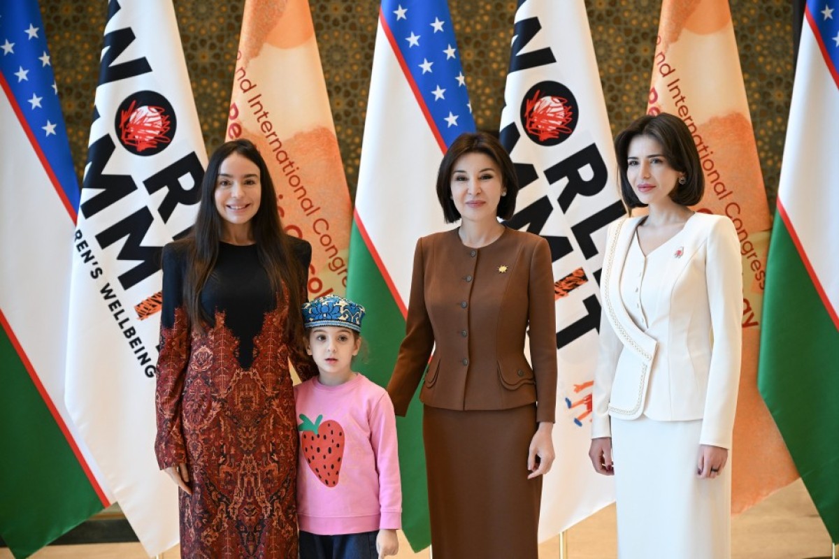 Leyla Aliyeva attends opening of World Summit on Investing in Children’s Well-being in Samarkand