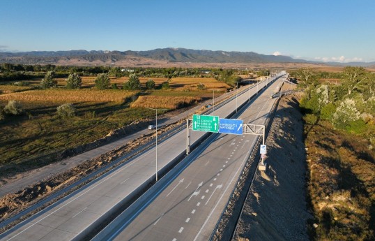 Gürcüstanda Azərbaycan sərhədinədək avtomagistralın inşası 2031-ci ilin sonuna qədər tamamlanacaq