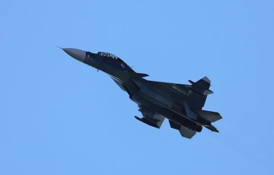 Kalininqradda hərbi təyyarə qəzaya uğrayıb, pilotlar katapult edib