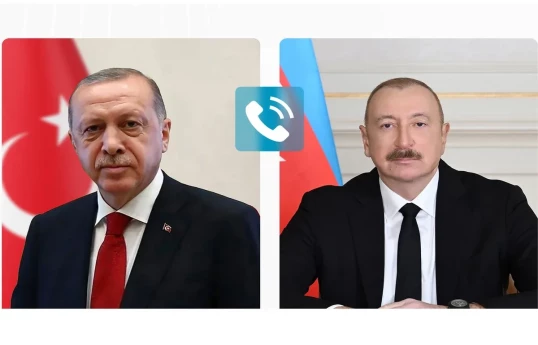 Rəcəb Tayyib Ərdoğan Azərbaycan Prezidenti İlham Əliyevə zəng edib