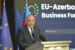Bakıda Azərbaycan–Avropa İttifaqı Biznes Forumu keçirilir - FOTO 