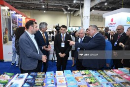 XII Bakı Beynəlxalq Kitab Sərgisinin açılış mərasimi keçirilib - FOTO 