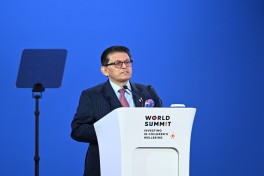 Leyla Əliyeva Səmərqənddə Uşaqların rifahına investisiya mövzusunda Ümumdünya Sammitinin açılışında iştirak edib - FOTO 