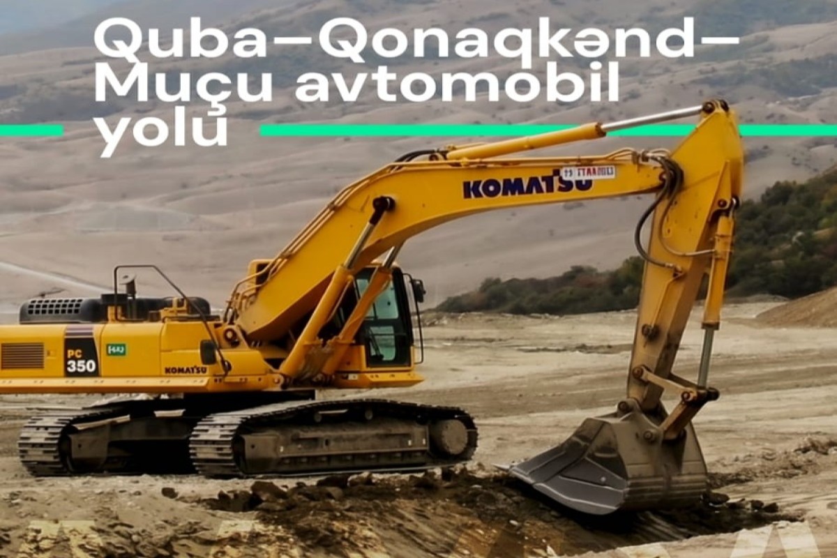 Quba–Qonaqkənd–Muçu yolunda sürüşmənin fəsadları aradan qaldırılır