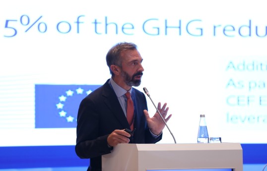 “Xəzər-Qara dəniz-Avropa Yaşıl Enerji Dəhlizi”nin texniki-iqtisadi əsaslandırmasının nəticələri təqdim edilib