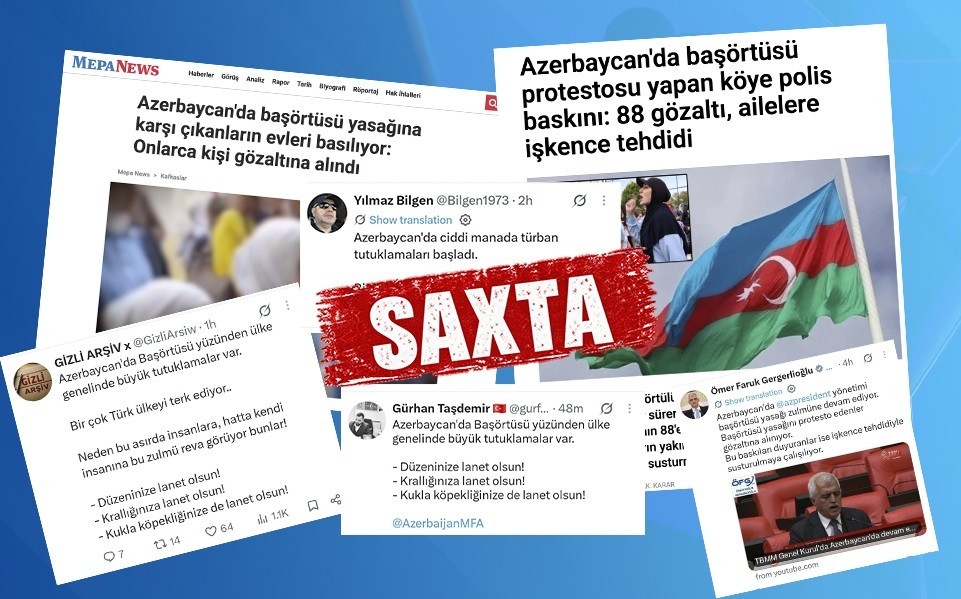 Media və Yayım Şurası Türkiyənin bəzi media resurslarında yayılan əsassız iddialara cavab verib