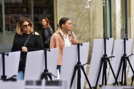 Avropanın bir sıra şəhərlərində Ermənistanın mina təhlükəsinə qarşı etiraz aksiyaları keçirilir - FOTO 
