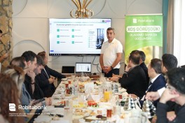Rabitəbank partnyorları ilə görüş keçirib