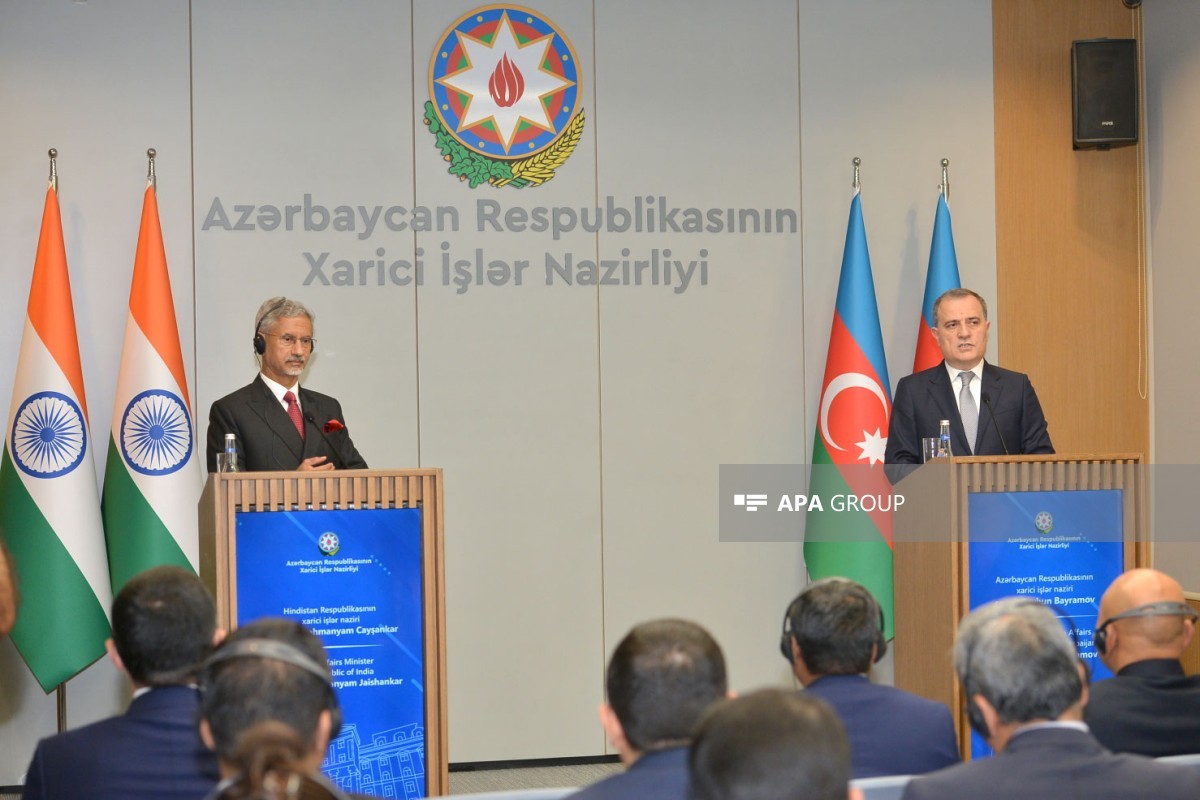 Azərbaycan və Hindistan XİN rəhbərləri Ermənistanla normallaşma prosesini müzakirə edib