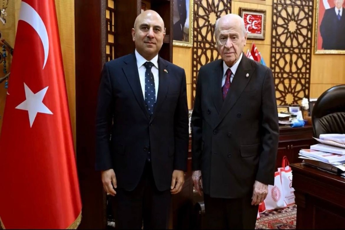 Azerbaijani ambassador to Türkiye meets Devlet Bahceli