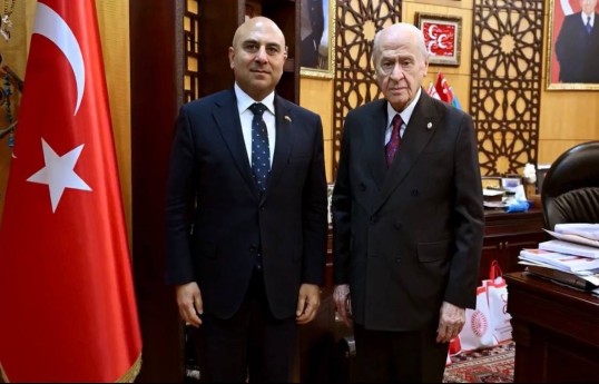 Azərbaycanın Türkiyədəki səfiri Dövlət Bağçalı ilə görüşüb