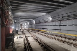 “Həzi Aslanov” metro stansiyasında dalanın yenidən qurulma işləri başa çatıb - FOTO  - YENİLƏNİB 