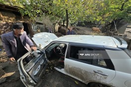 Ordubadda güclü yağış fəsadlar törədib - FOTO  - YENİLƏNİB 