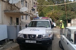 Tovuzda bağlı qapı arxasında qalan 7 aylıq uşaq xilas edilib
