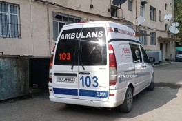 Tovuzda bağlı qapı arxasında qalan 7 aylıq uşaq xilas edilib