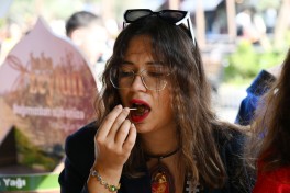 Bakı Bulvarında Zeytun Festivalı davam edir - FOTO 